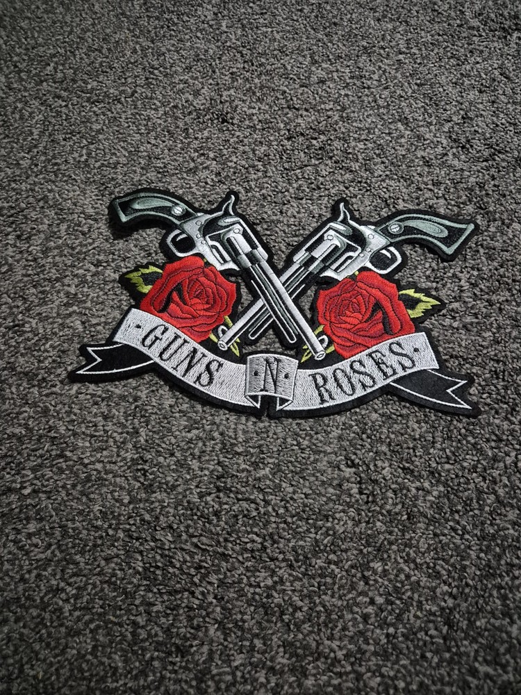 Guns N Roses Jacket Patch Excellent Condition Rare Large