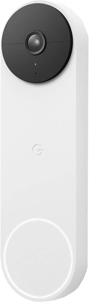 Google Nest Doorbell, Battery - Snow