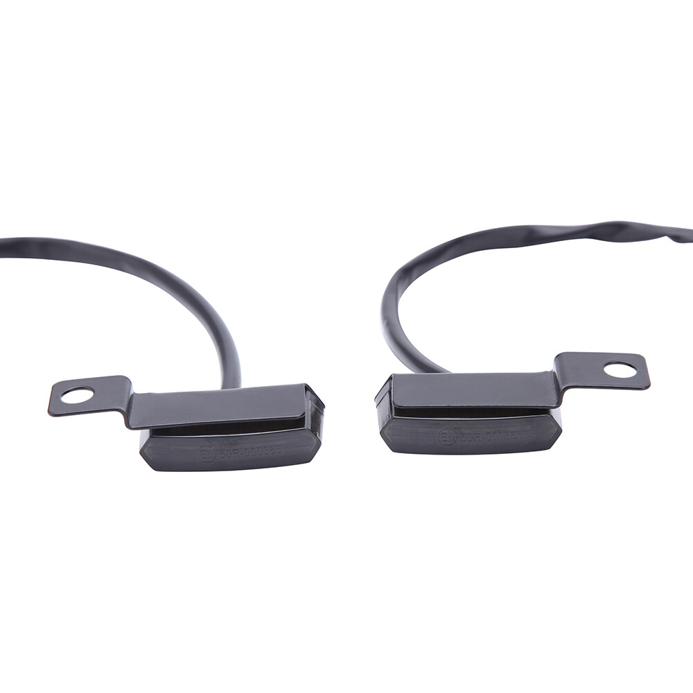 Motorcycle LED Handlebar Turn Signals Sequential Front Blinkers Running Lights