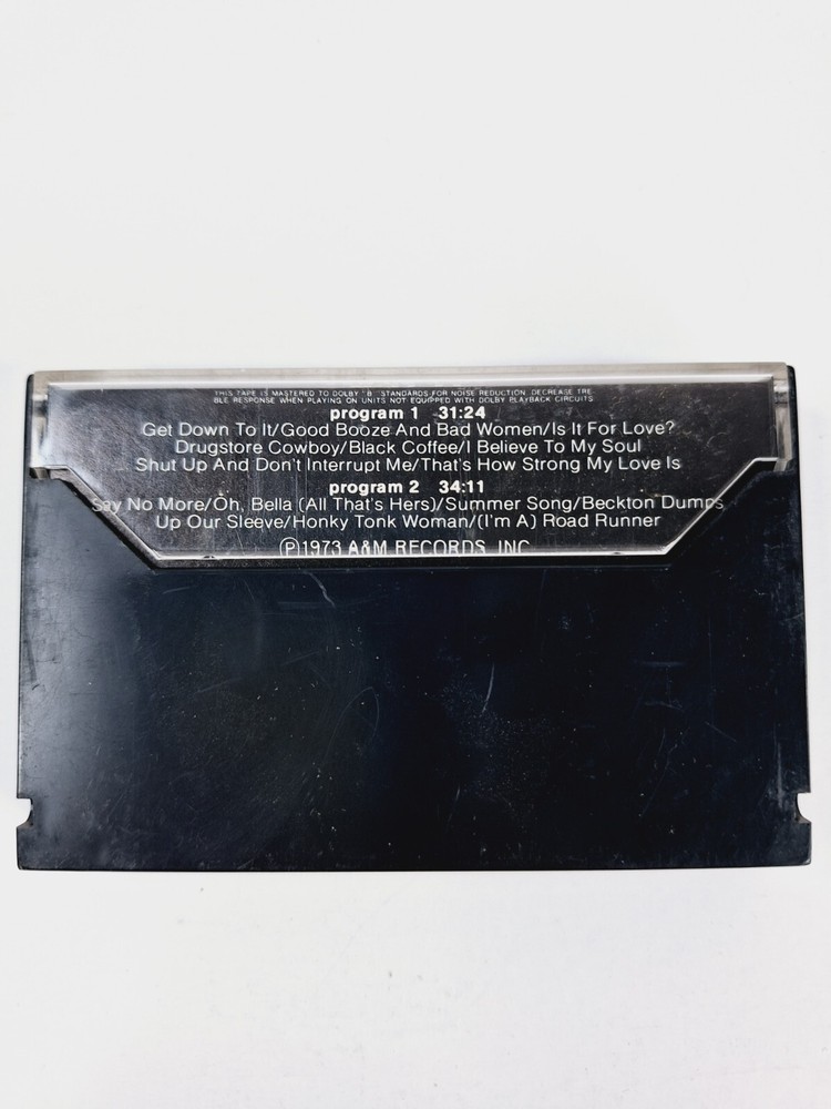 Humble Pie Eat It Cassette 1973 A&M CS-3701
