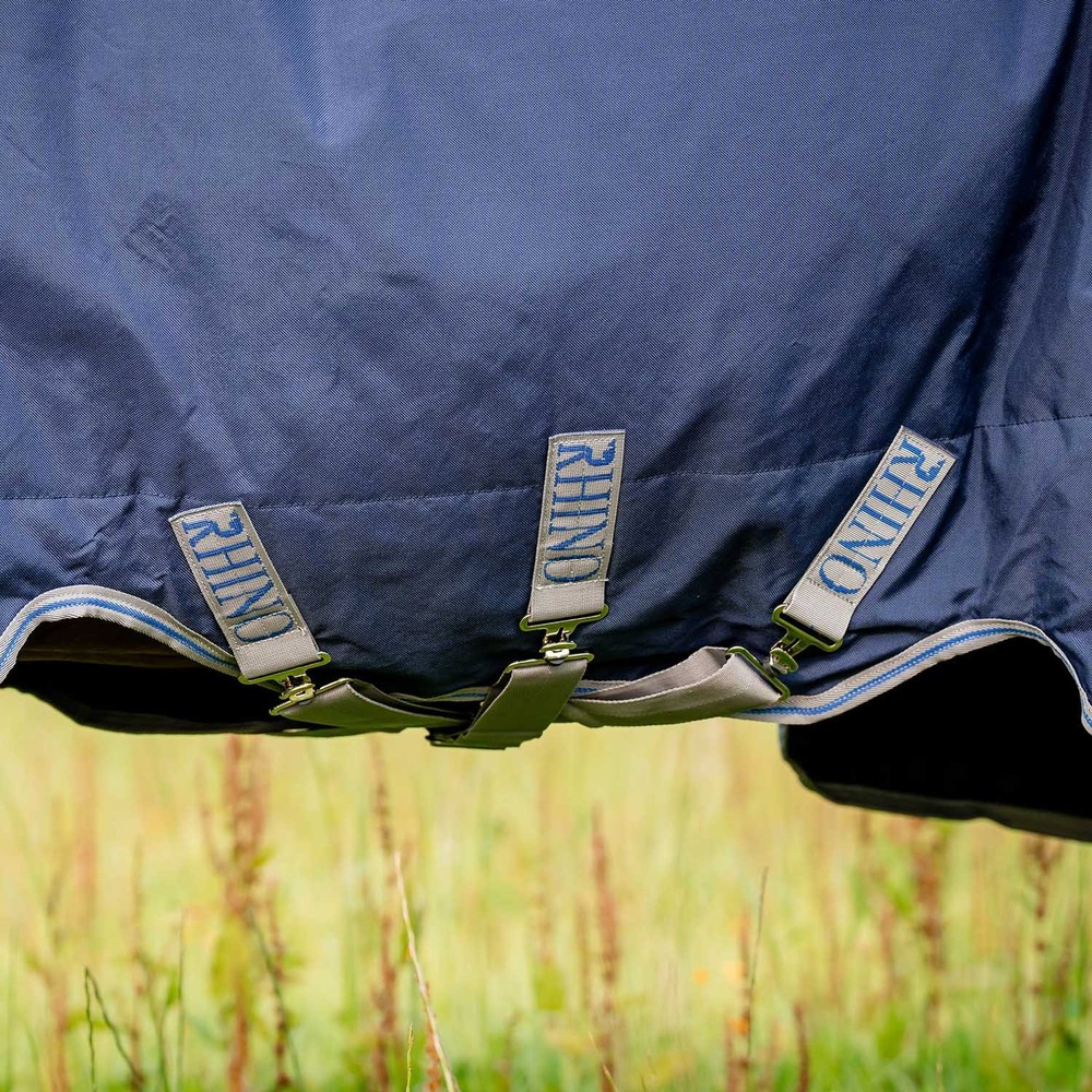 Rhino Original Turnout Sheet, Navy/Titanium Grey, 84"