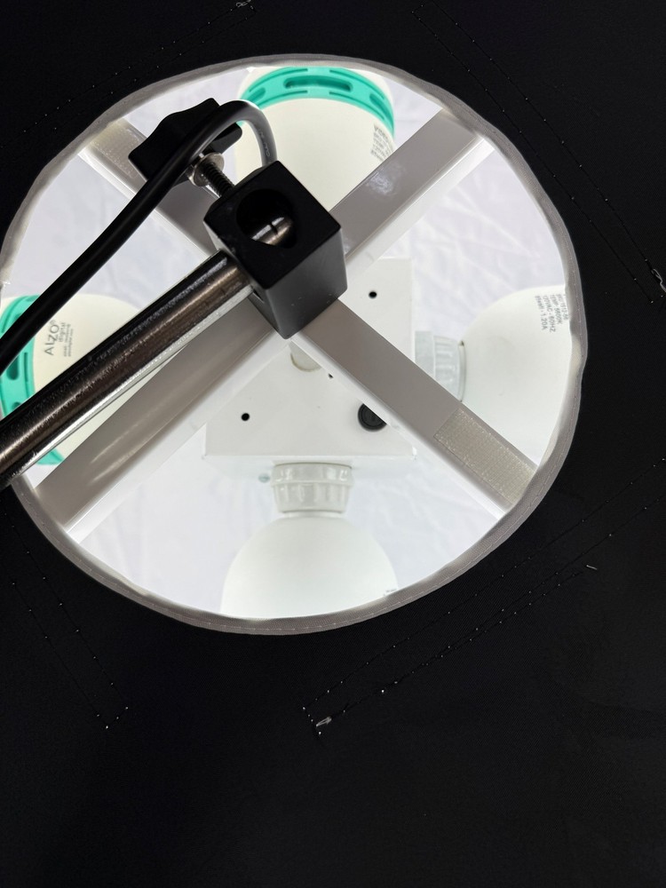 ALZO Drum Overhead Space Light (With Bulbs)