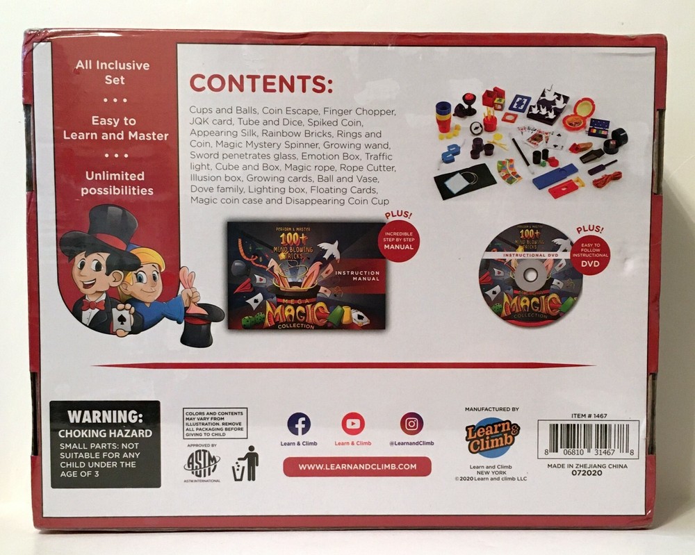 Mega Magic Collection by Learn & Climb - 100+ Mind Blowing Tricks