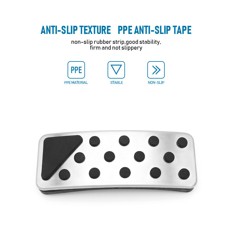 2Pcs Gas Brake Pedals Cover Pad For 2011-18 Jeep Grand Cherokee Dodge Durango