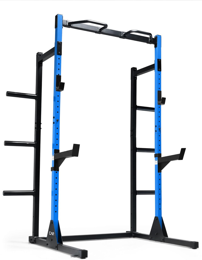 Power Rack with Pull up Bar & Attachments - Multiple Colors