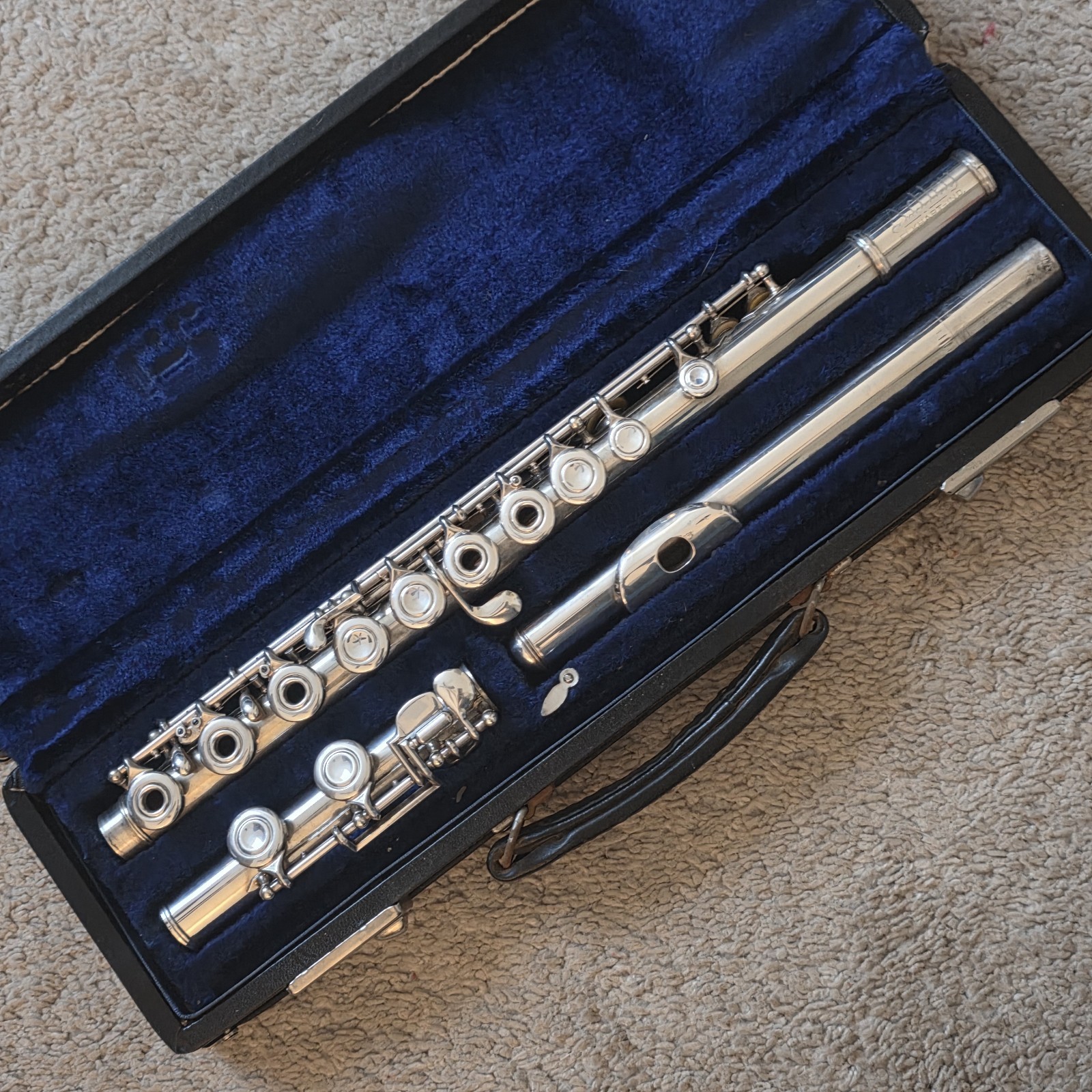 SALE Artley Early Elkhart Indiana Flute Open Holes C Foot w/ Case