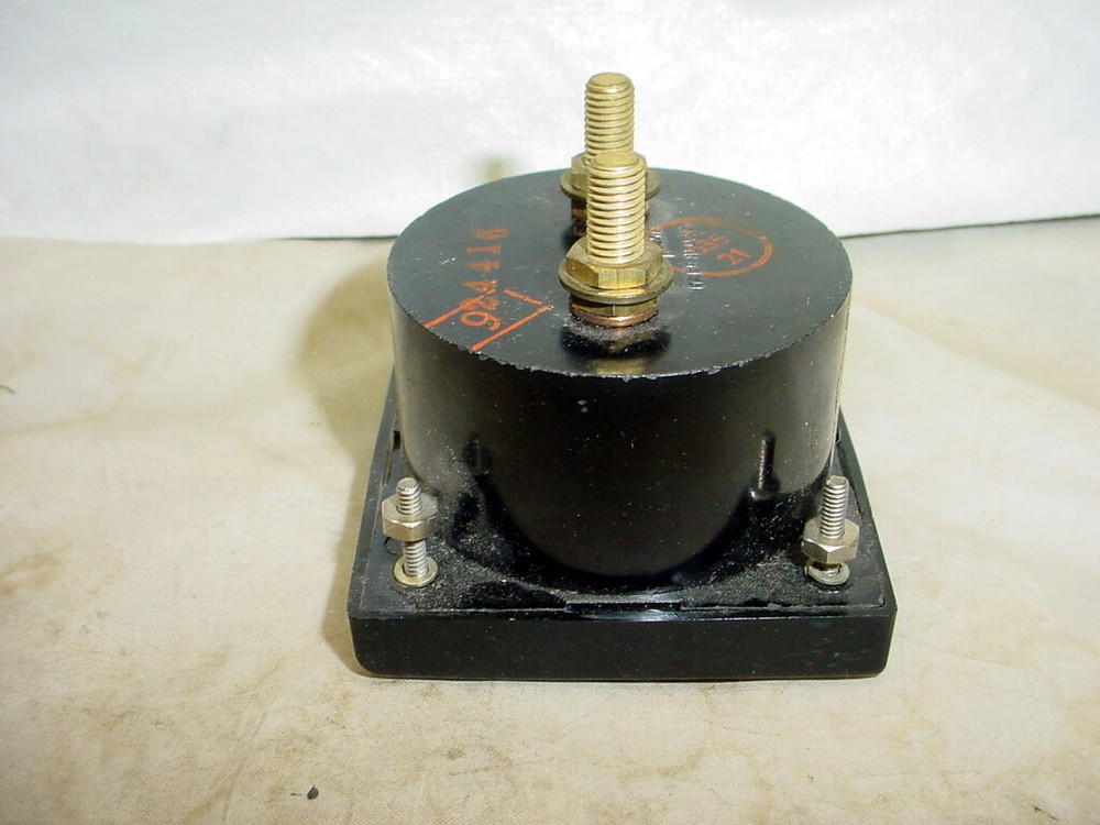 Simpson 0-15 Amps AC Panel Meter Tested Good