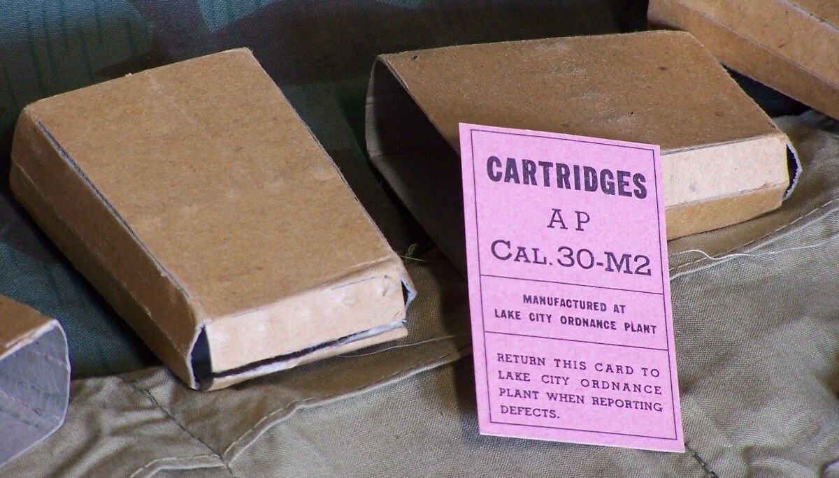 WORLD WAR II NEW REPLICA M1903A3 BANDOLEER REPACK KIT FOR 5 ROUND CLIPS