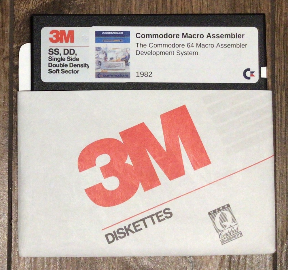The Commodore 64 Macro Assembler Development System  - 5.25” Floppy Disk