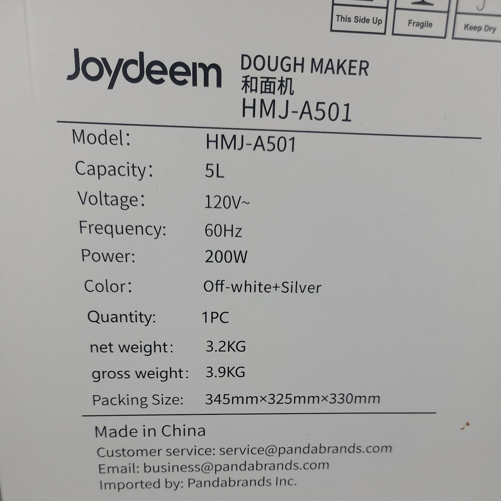 Joydeem Electric Dough Maker with Ferment Function, 5.3Qt Dough Mixer Machine