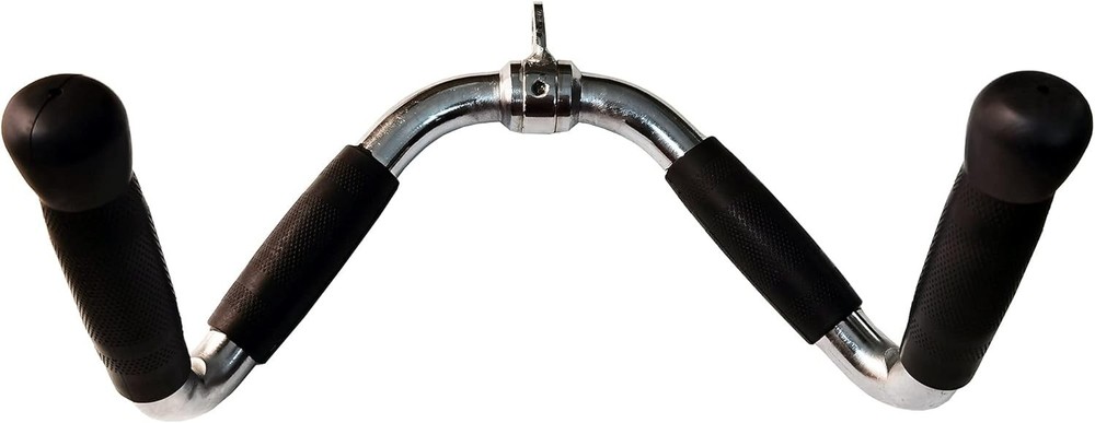 Barbell Multi-Exerciser Cable Attachment For Cable Machines Lat Pull Down Bar