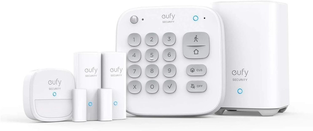 Anker Eufy 5-Piece Home Alarm Security System Kit Keypad Entry/Motion Sensor