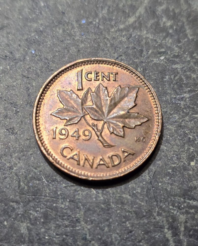 1949 Canada 1 Cent Coin