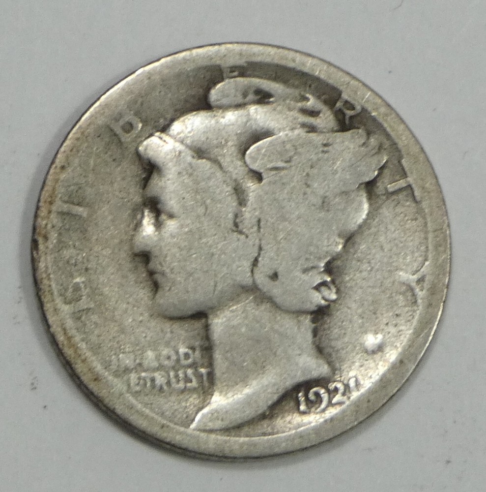 1921 Mercury Dime GOOD Silver 10c