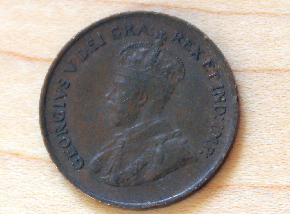 1933 Canada 1 Cent George V