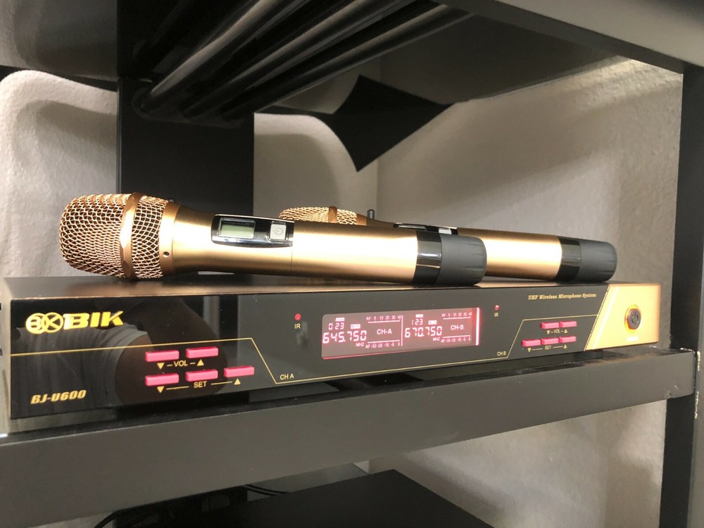 BIK BJ-U600 Wireless Microphone System (Japan)