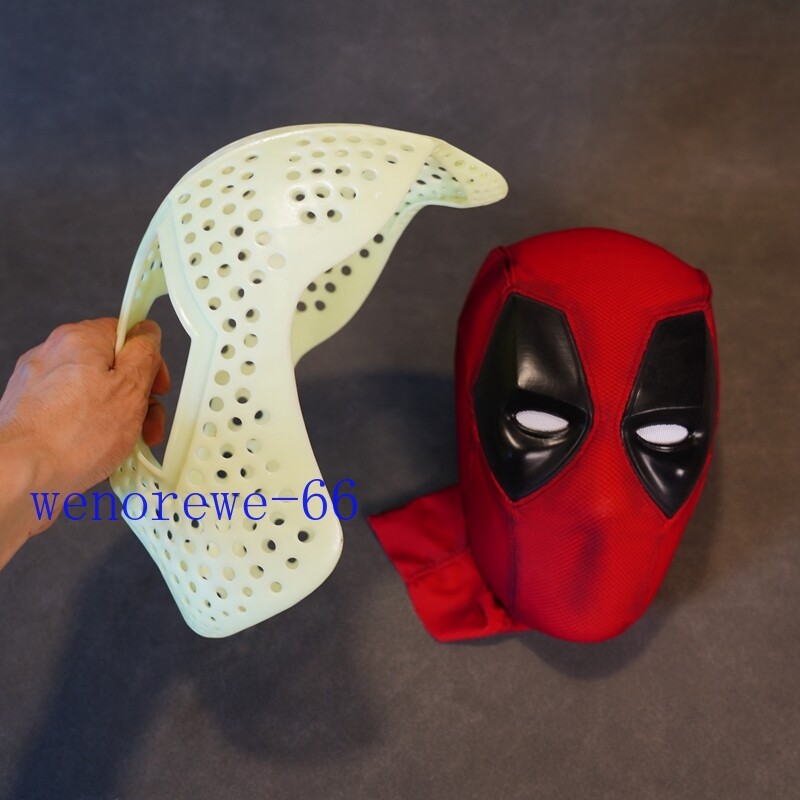 Customize Deadpool Screen Accurate Wearable Cosplay Headgear Mask or Face Shell