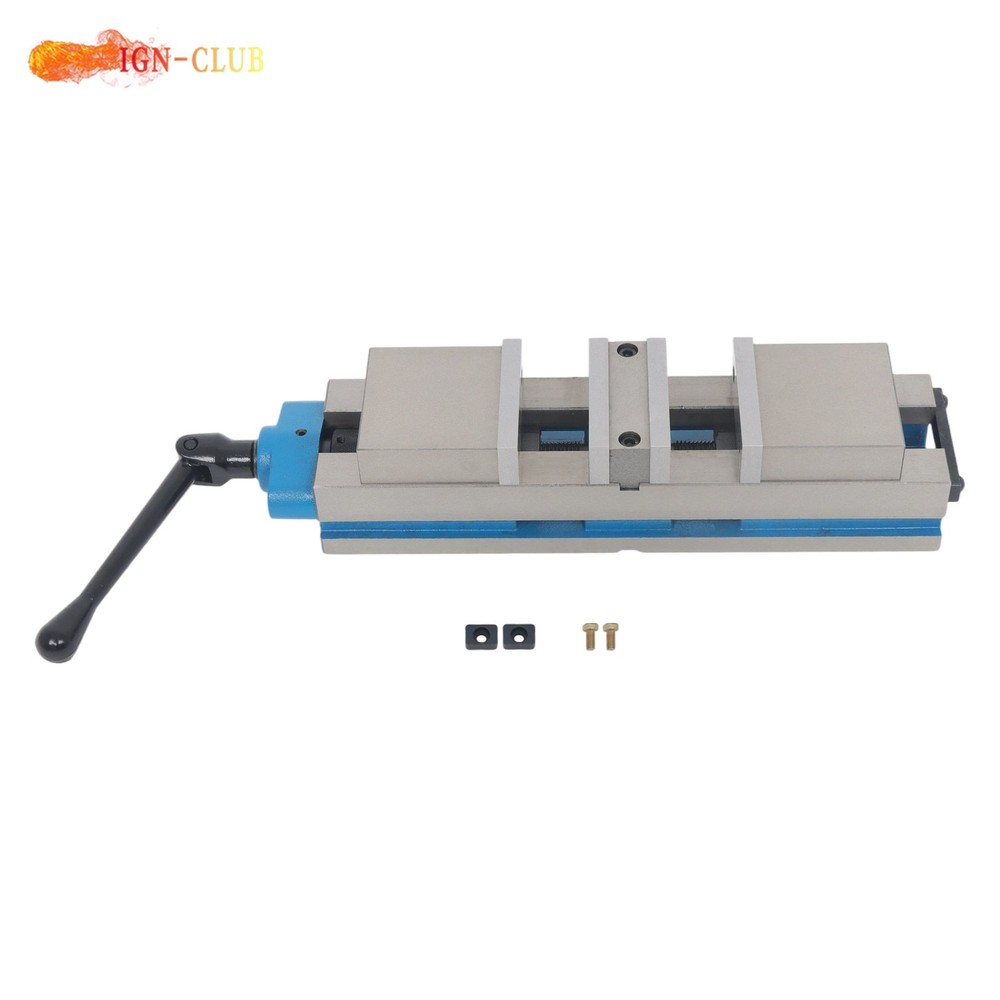 4" Double Action CNC Precision Vise Milling Machine Vise Workholding Double Lock