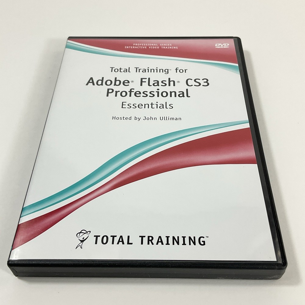 TOTAL TRAINING FOR ADOBE PHOTOSHOP DREAMWEAVER FLASH ILLUSTRATOR CS3 BUNDLE 4