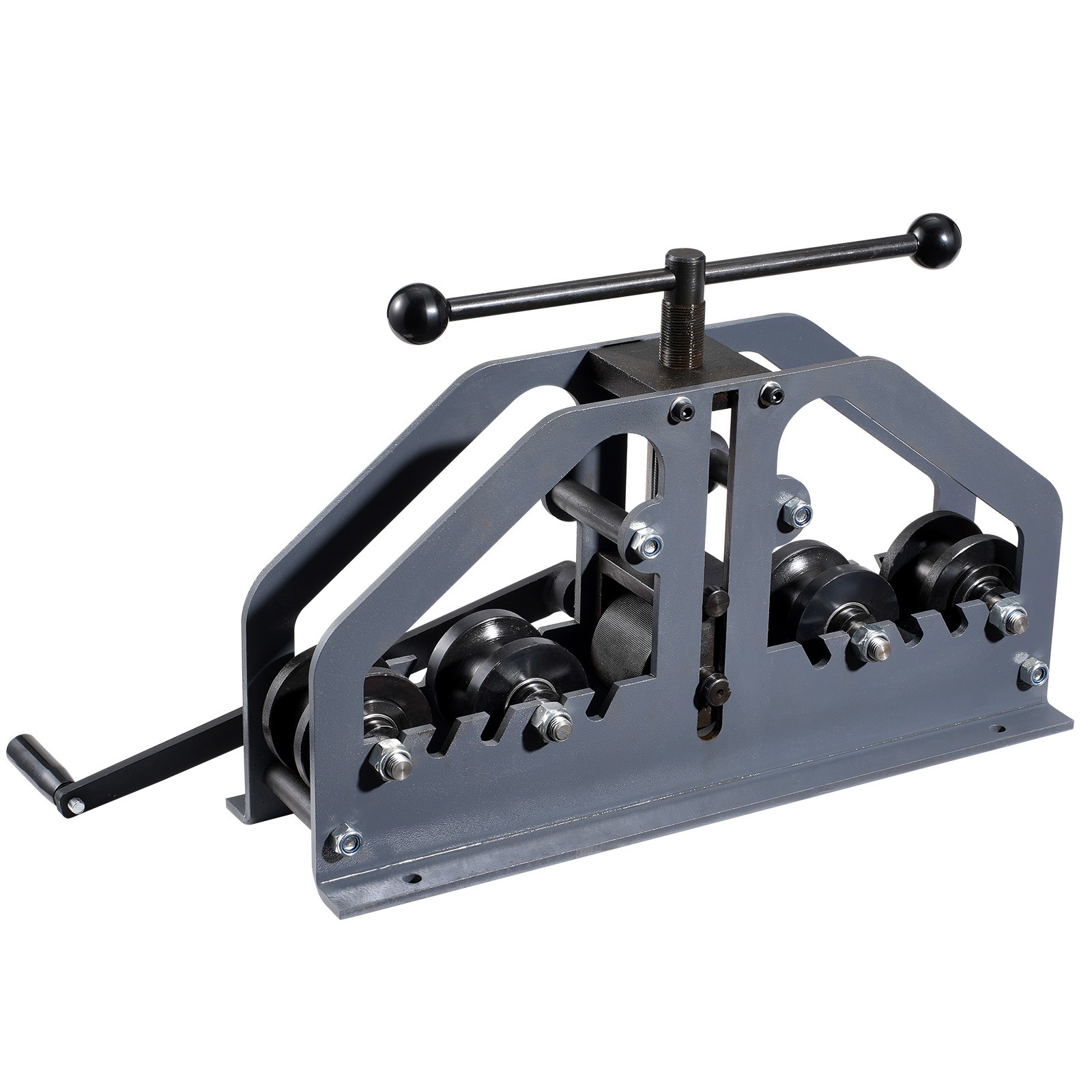 VEVOR Tube Roller Bender Max 1-1/2" Manual Tube Pipe Roller Bender with 6 Dies