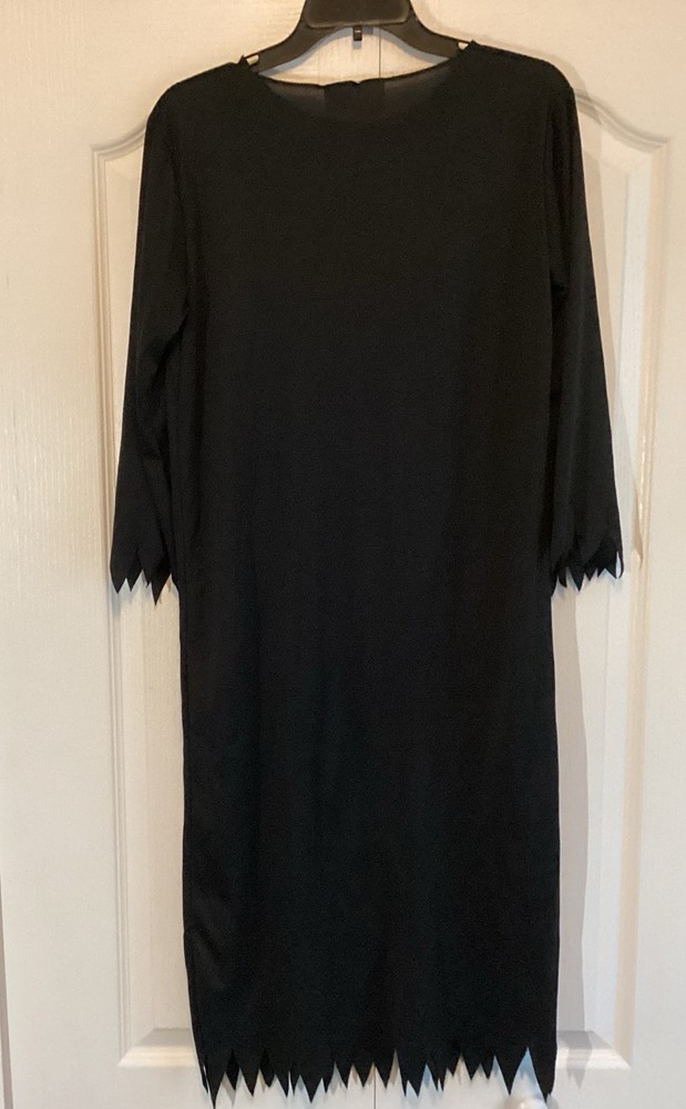 Phantom Costume Black Pullover Robe (ONLY) Fun World Child Large 12-14