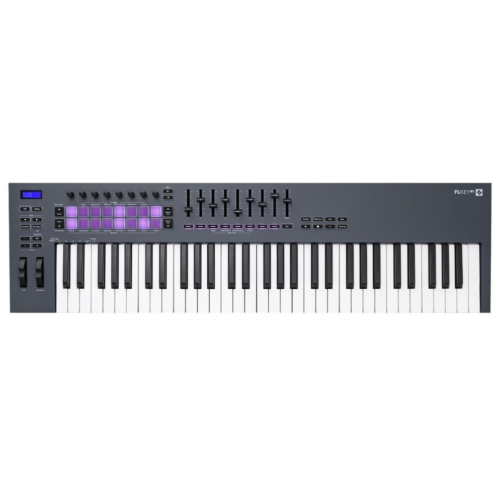 Novation FLkey 61 61-Key Full-Size MIDI Keyboard Controller for FL Studio