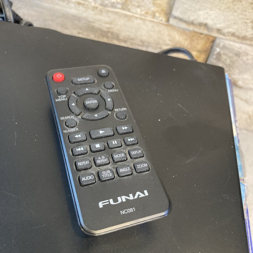 FUNAI DVD/CD Player Model #DP100FX5 Tested Works With Remote Original Box