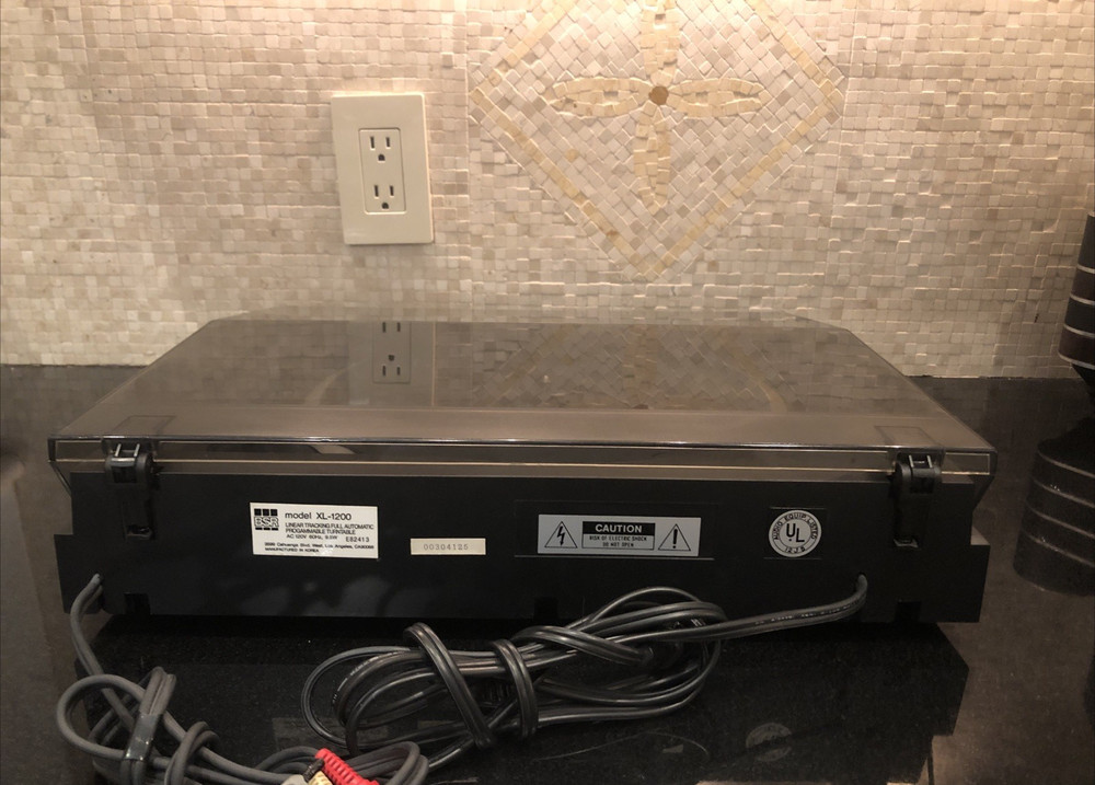 BSR XL-1200 Full Automatic Linear Tracking Program Turntable perfect condition