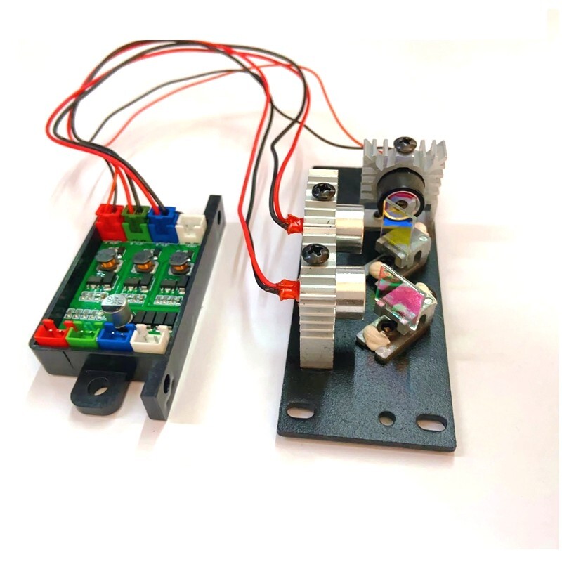 RGB 500mw White Light Full Color Laser Module TTL+Analog Modulation