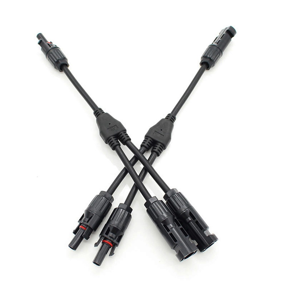 Y Branch Cable Solar Panel Connection Adapter Connector Extension for Off Grid