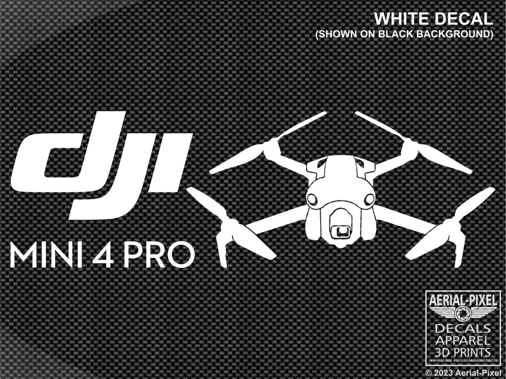 DJI Mini 4 Pro Window / Case Decal Drone Sticker