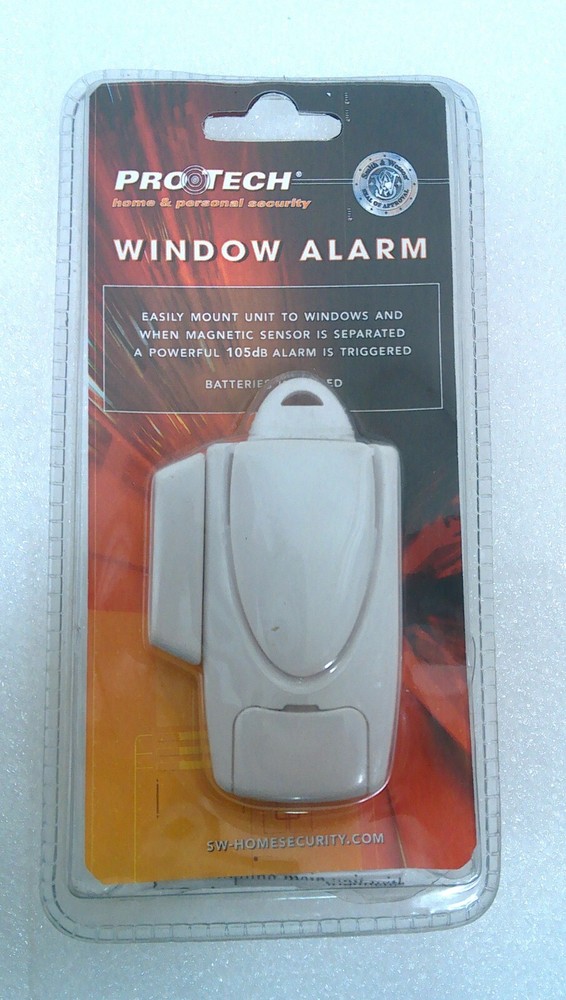 PRO GUARD Smith & Wesson Approved / WINDOW ALARM with Programmable Keypad NEW