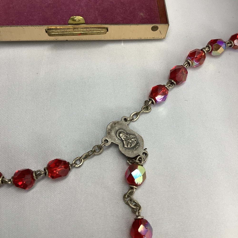 Vintage Rosary With Compact