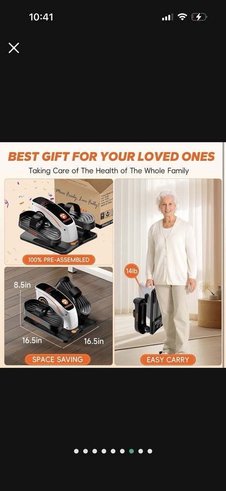 Under Desk Elliptical Machine