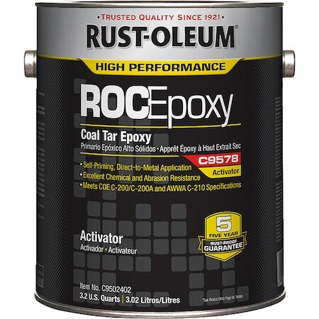 Rust-Oleum C9502402 Coal Tar Epoxy Activator,1 Gal.