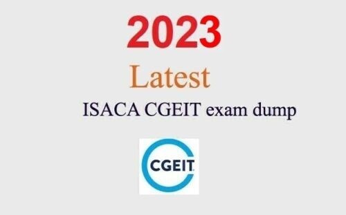ISACA CGEIT Q&A GUARANTEED (1 month update)