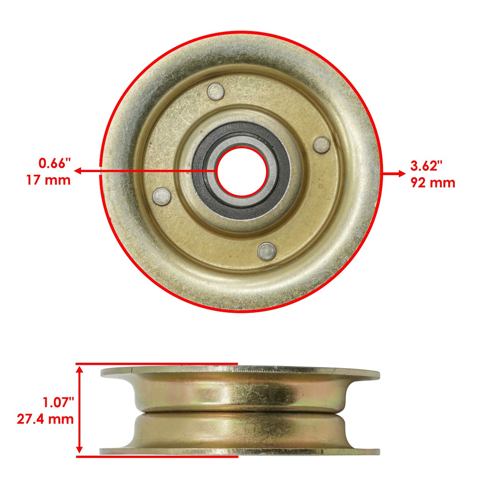 Spindle & Blade With Pulley & Belt For John Deere 145 155C D140 100 Series 48"