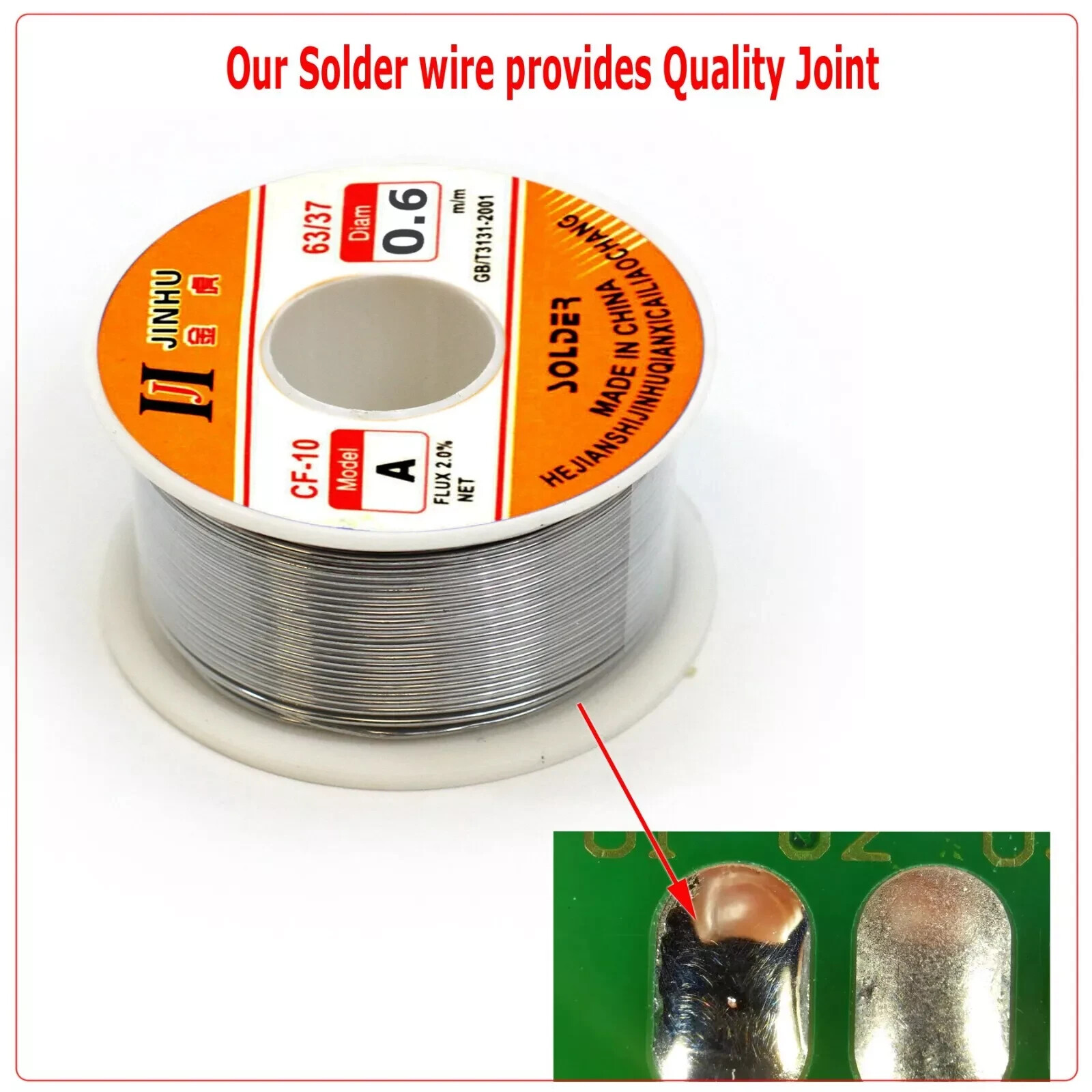 Tin Rosin Core Solder 1.0mm 1.2mm Wire For Electrical Soldering Pure Rosin Flux