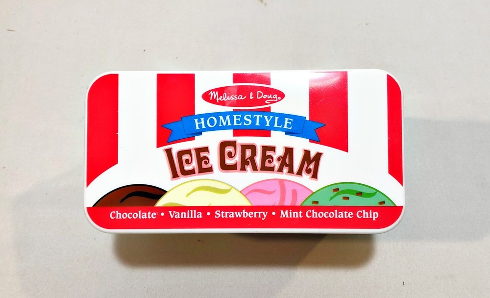 Melissa & Doug Scoop & Stack Ice Cream Cone Magnetic Playset