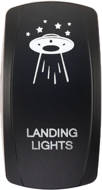XTC POWER PRODUCTS Dash Switch Rocker Face - Switch Components