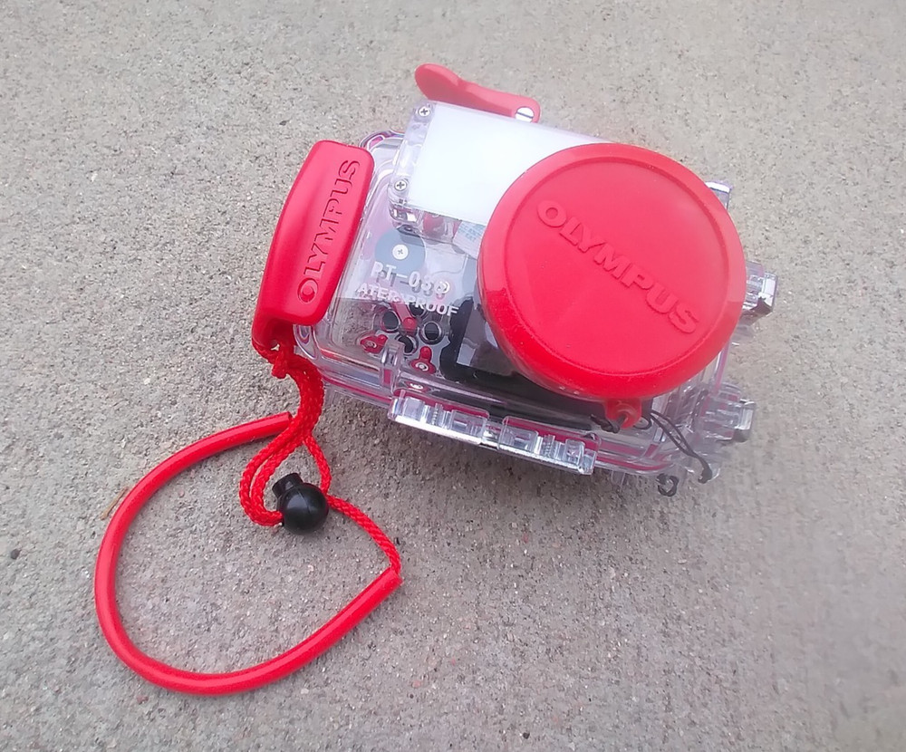 Olympus Water Proof Case PT-036 Underwater Digital Camera Case