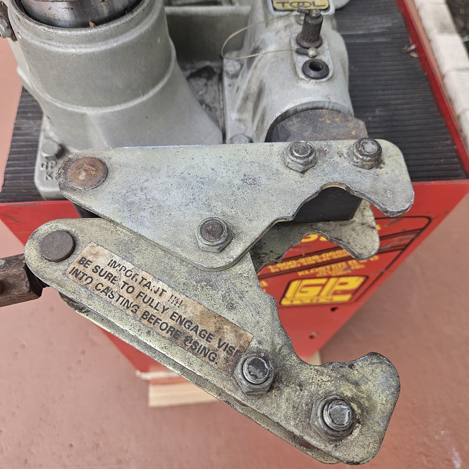 GP Tools GP3030 MacPherson Strut Spring Compressor Shop Machine W Adapters