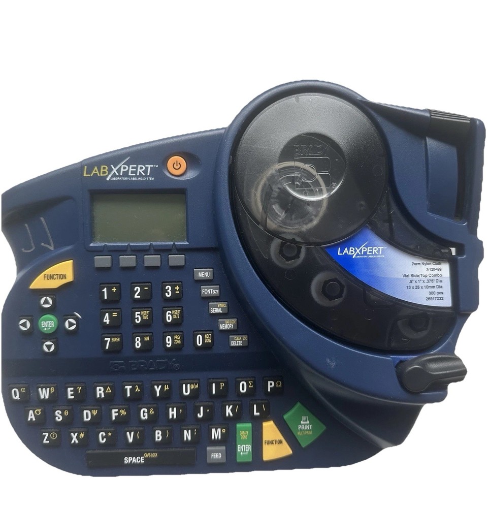 Brady Labxpert Laboratory Label Printer With Power Supply/ Label maker/Printer