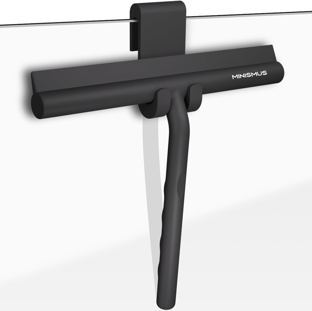 Shower Squeee with Hook - Silicone Window Wiper - Shower