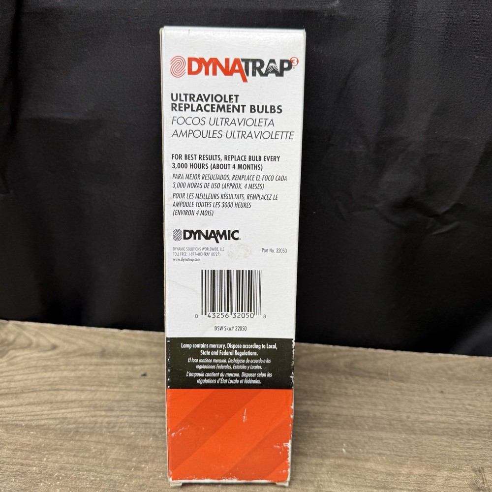 DynaTrap - Ultraviolet Replacement Bulbs (2 Pack) #32050 - New/Unused