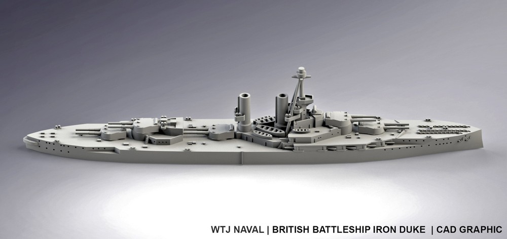 1:700 HMS Iron Duke