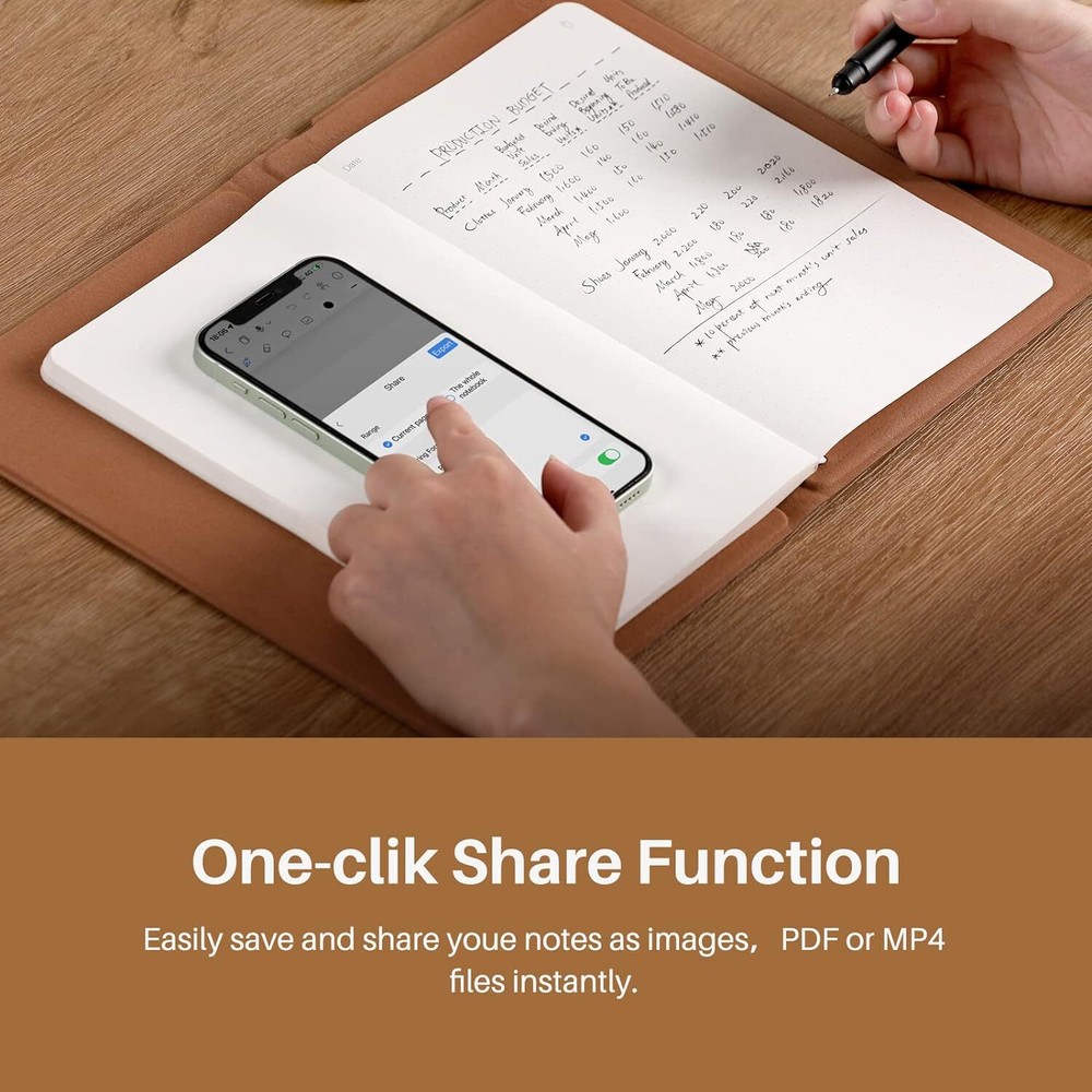 HUION Note Notebook Paper Drawing Tablet Electronic Writing Pad Refurbished
