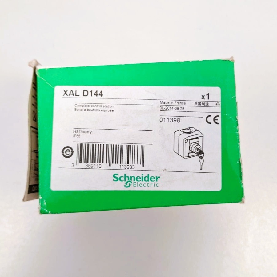 Schneider Electric XALD144 Complete Control Station Key Switch