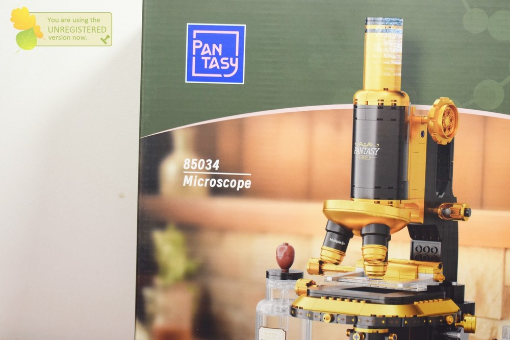 Pantasy Microscope Buildable Brick Block Set 85034