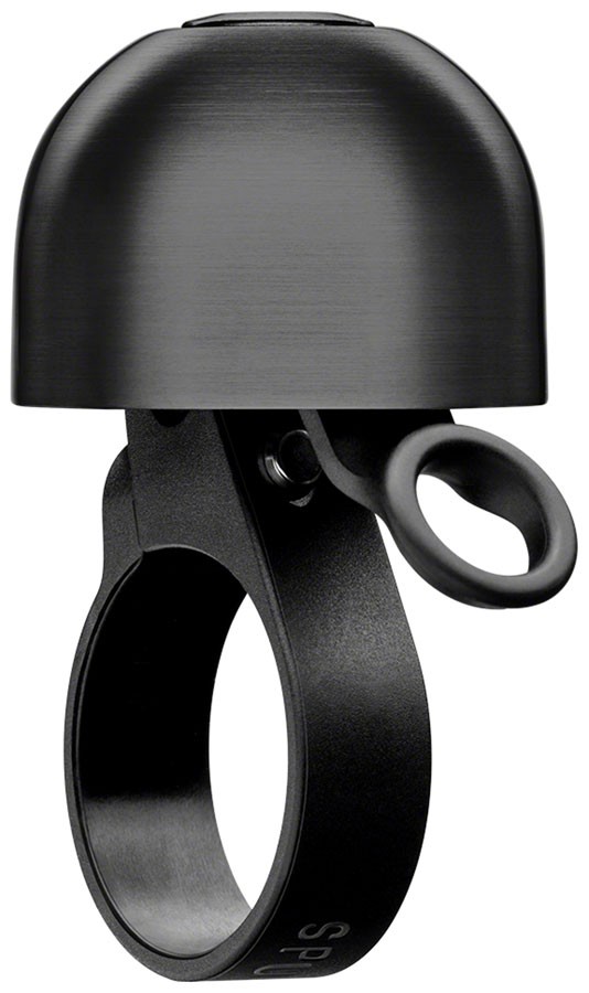 Spurcycle Compact Bell, 31.8mm, Black/Black